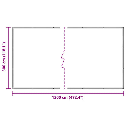 Copertura per Piante Trasparente 3 x 12 m PVC | homemem39