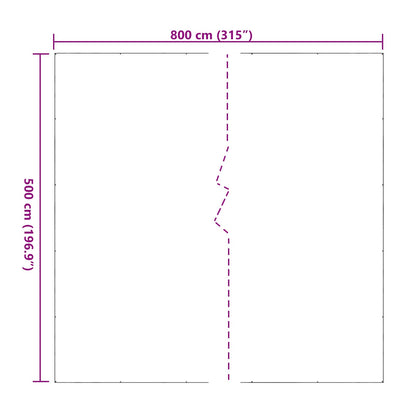 Copertura per Piante Trasparente 5 x 8 m PVC | homemem39