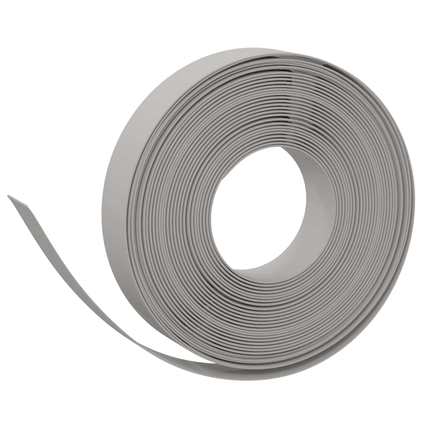 Bordatura per giardino 25 m 10 cm PE Grigio | homemem39