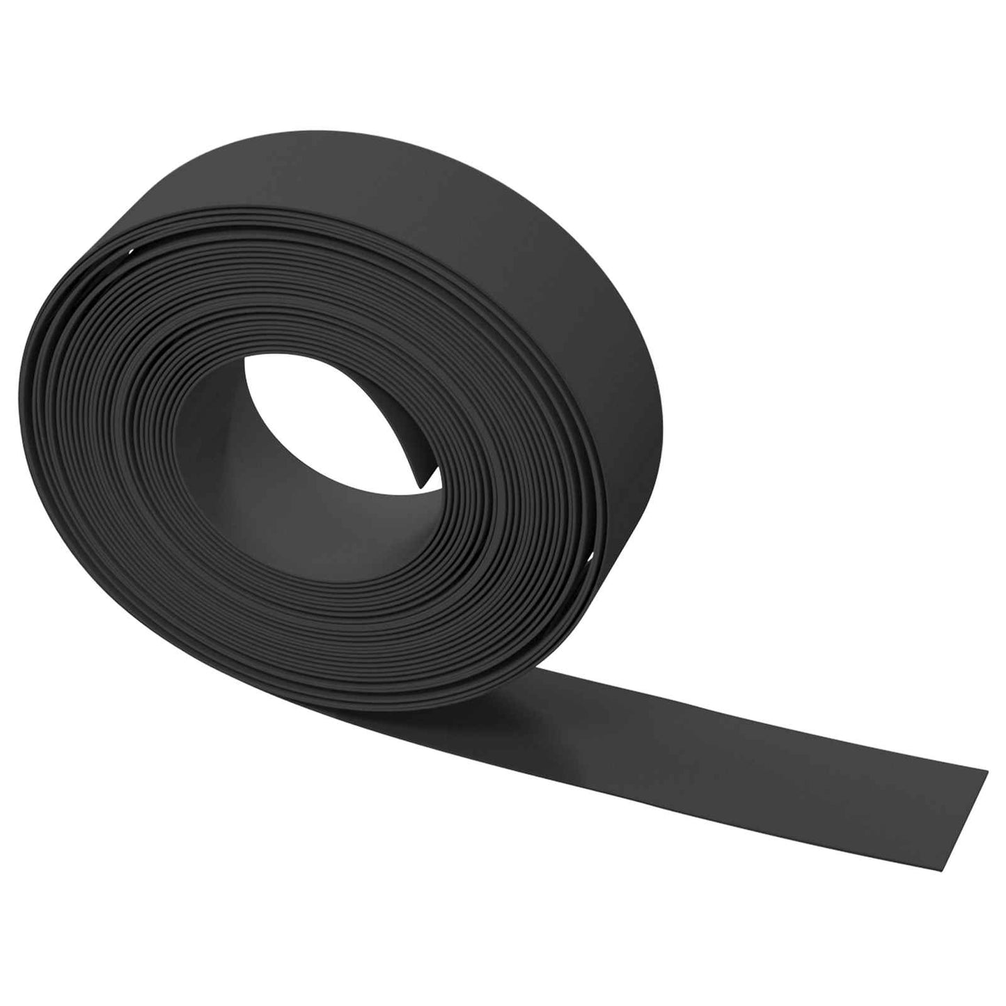 Bordatura per giardino 25 m 15 cm PE Nero | homemem39