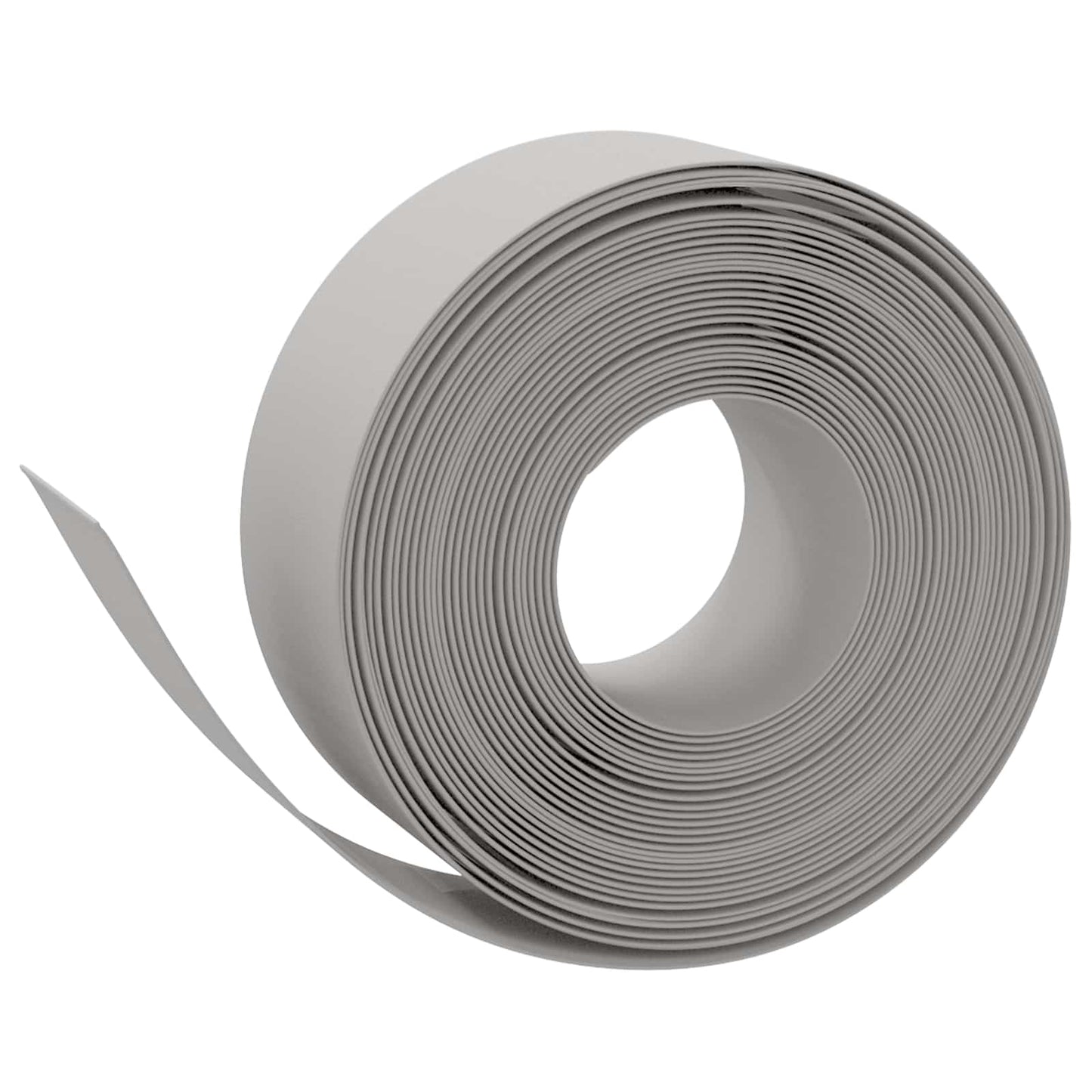Bordatura per giardino 25 m 20 cm PE Grigio