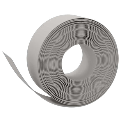 Bordatura per giardino 25 m 20 cm PE Grigio