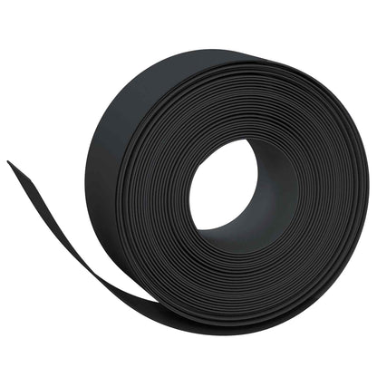 Bordatura per giardino 25 m 20 cm PE Nero | homemem39