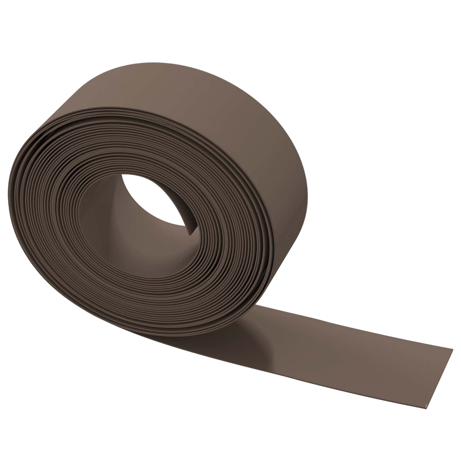 Bordatura per giardino 25 m 20 cm PE Marrone | homemem39