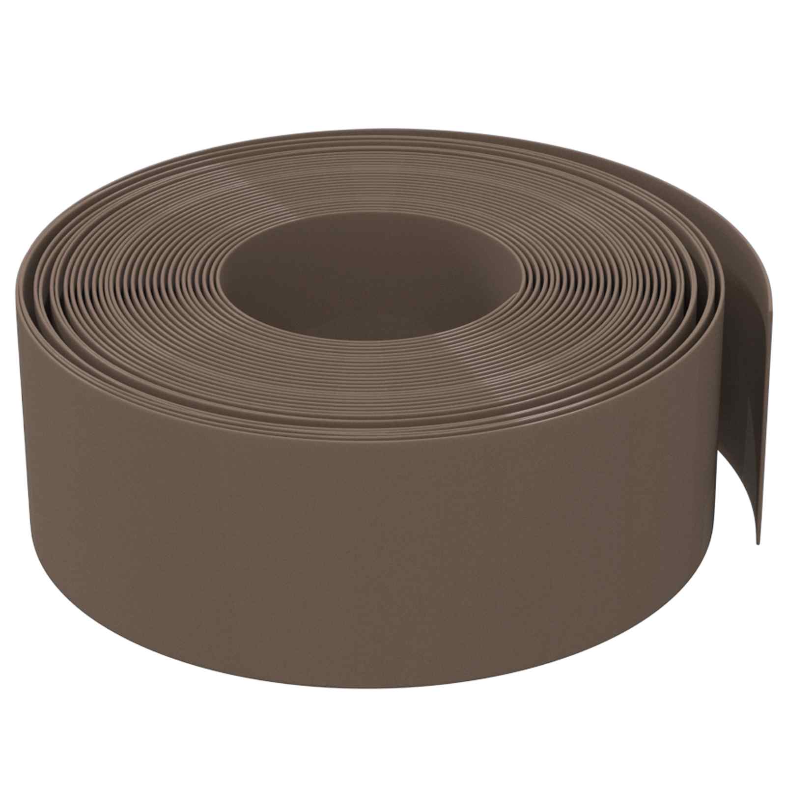 Bordatura per giardino 25 m 20 cm PE Marrone | homemem39