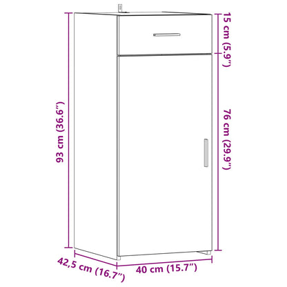 Armadio Legno vecchio 40 x 42,5 x 93 cm Legno ingegnerizzato | homemem39