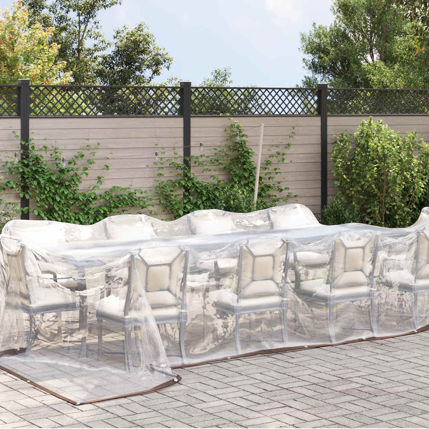 Tarp Trasparente 7 x 4 m PE | homemem39