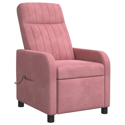 Poltrona Massaggiante Rosa Velluto (V)