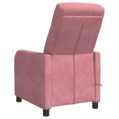 Poltrona Massaggiante Rosa Velluto (V)