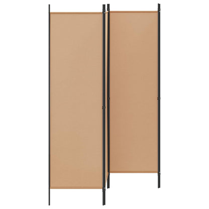Paravento a 4 Pannelli Beige 200 x 180 cm Tessuto | homemem39