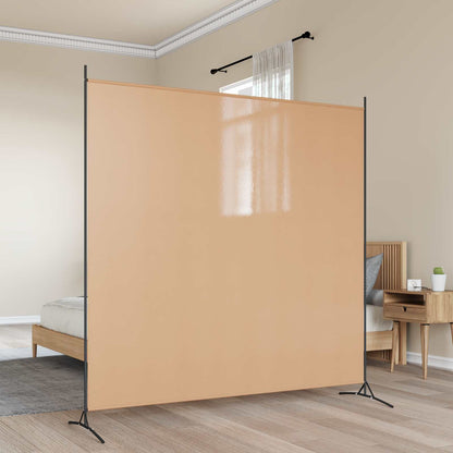 Divider per Stanze a Pannello Singolo Beige 175 x 180 cm | homemem39