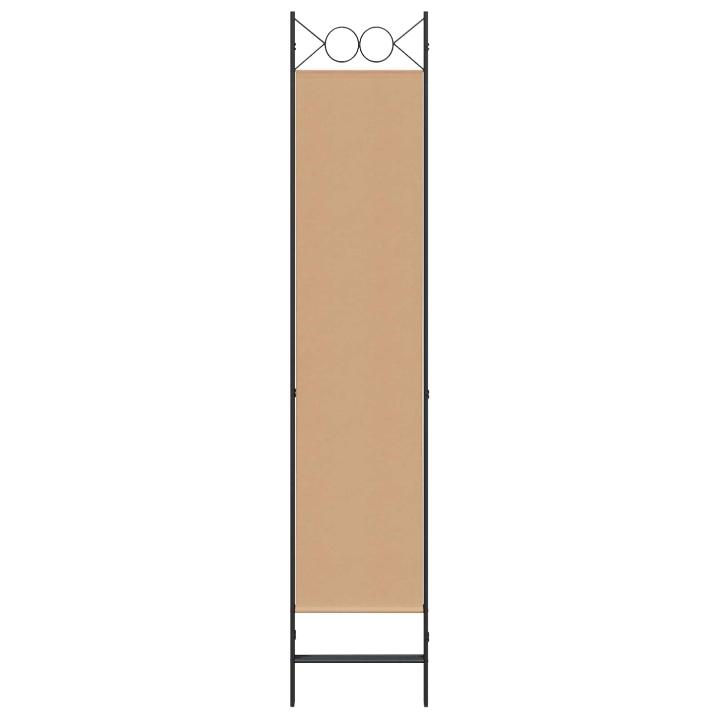 Paravento a 3 pannelli Beige 120 x 200 cm Tessuto | homemem39