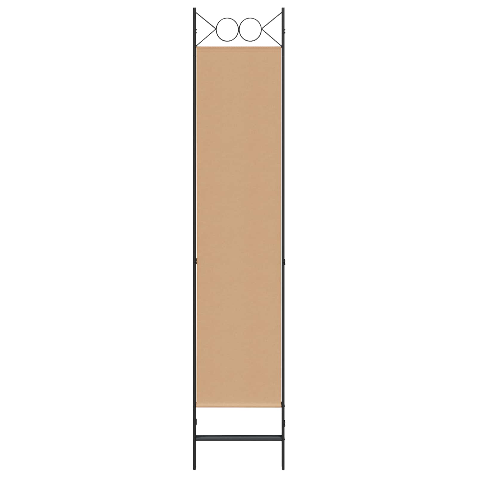 Paravento a 3 pannelli Beige 120 x 200 cm Tessuto | homemem39