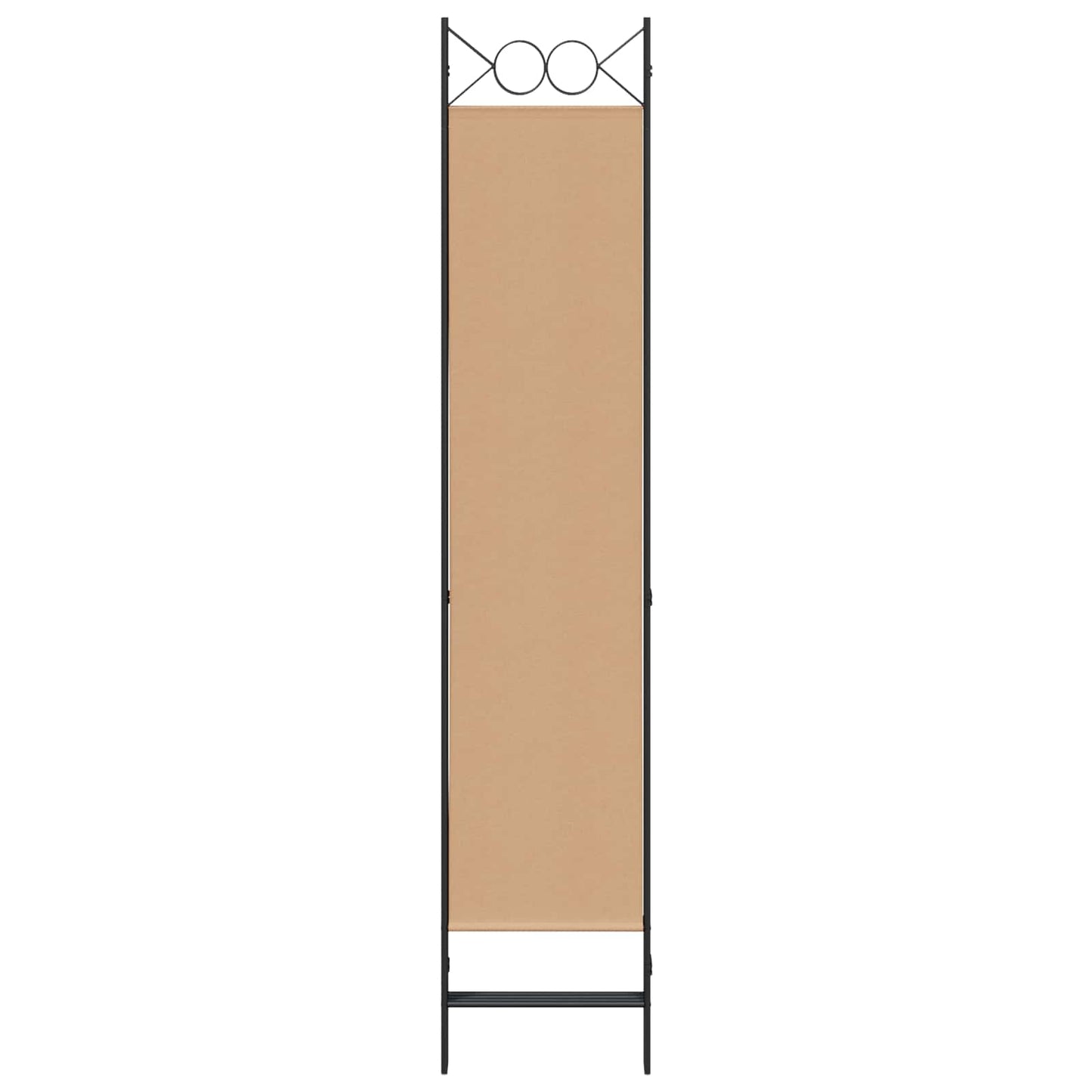 Paravento a 4 Pannelli Beige 160 x 200 cm Tessuto | homemem39