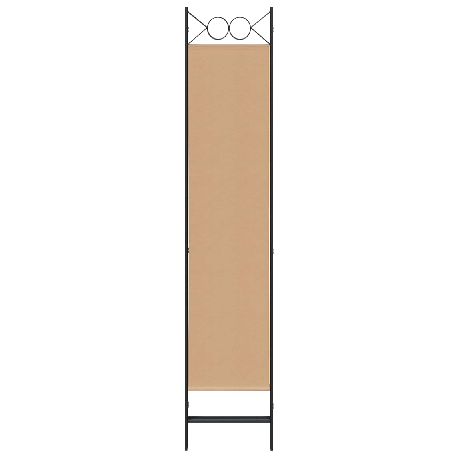 Paravento a 4 Pannelli Beige 160 x 200 cm Tessuto | homemem39