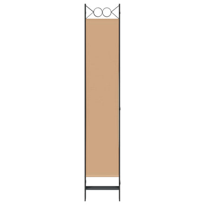 Divisore per Stanza a 6 Pannelli Beige 240 x 220 cm Tessuto | homemem39