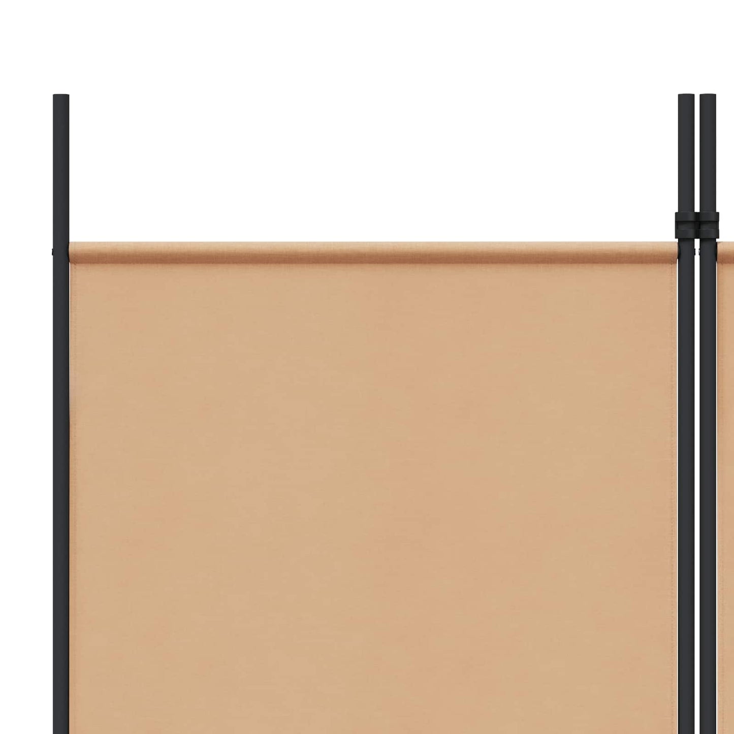 Divisore per Stanza a 6 Pannelli Beige 300 x 220 cm Tessuto | homemem39