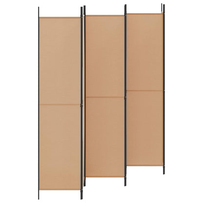 Divisore per Stanza a 6 Pannelli Beige 300 x 220 cm Tessuto | homemem39