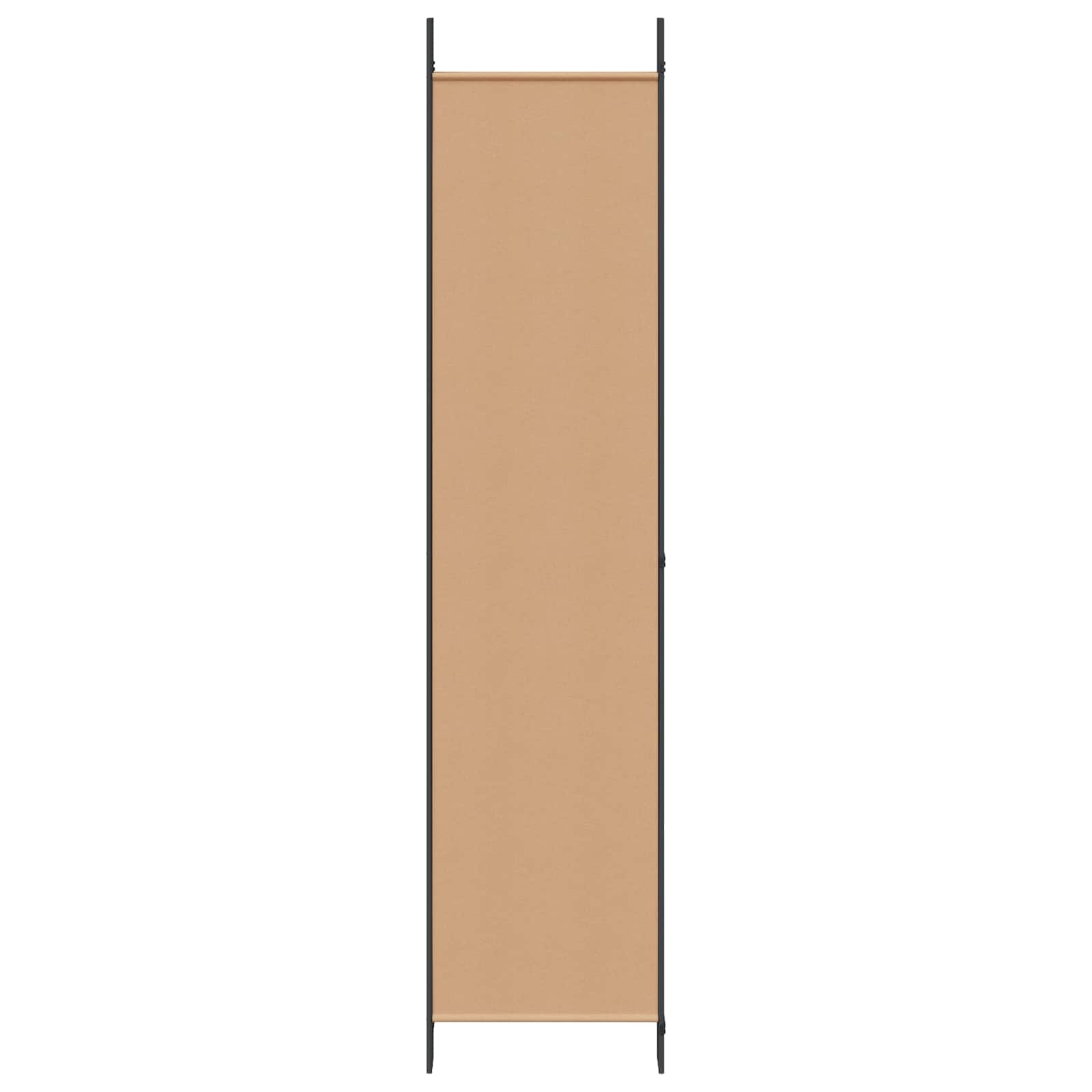 Divisore per Stanza a 6 Pannelli Beige 300 x 220 cm Tessuto | homemem39