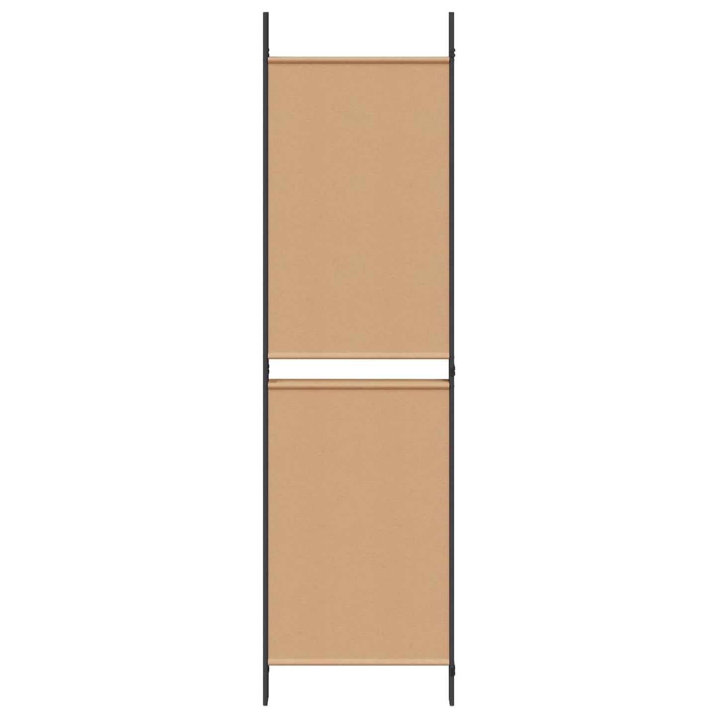Paravento a 4 pannelli Beige 200 x 180 cm Tessuto | homemem39