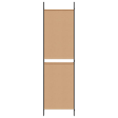Paravento a 4 pannelli Beige 200 x 180 cm Tessuto | homemem39