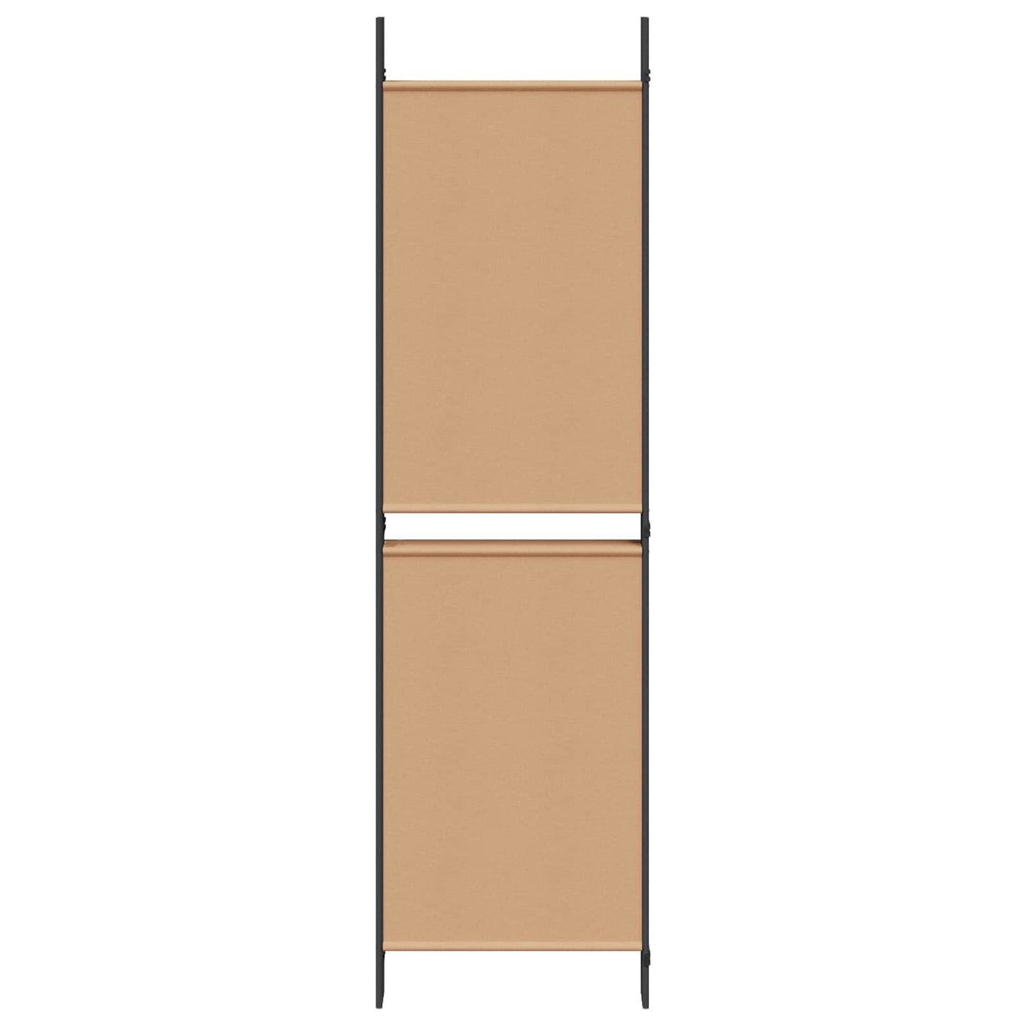 Paravento a 5 Pannelli Beige 250 x 180 cm Tessuto | homemem39
