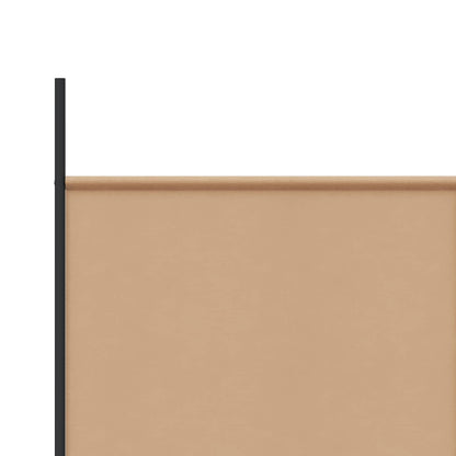 Pannello divisorio a 5 parti Beige 250 x 200 cm Tessuto | homemem39