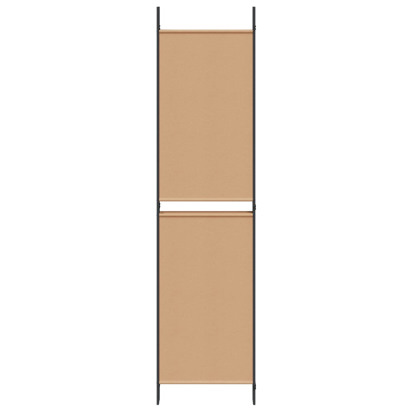 Pannello divisorio a 5 parti Beige 250 x 200 cm Tessuto | homemem39