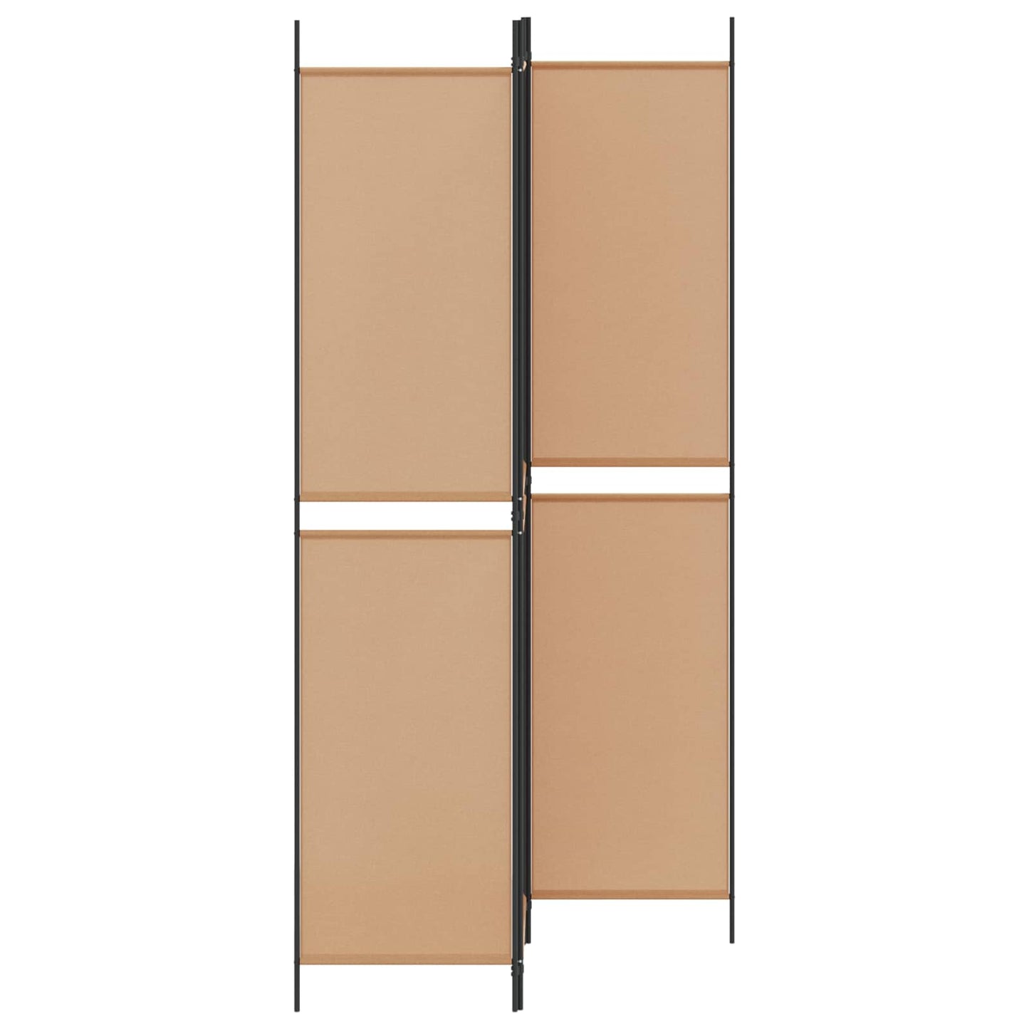 Pannello Divisorio a 3 Pannelli Beige 150 x 220 cm Tessuto | homemem39