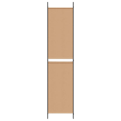 Paravento a 4 pannelli Beige 200 x 220 cm Tessuto | homemem39
