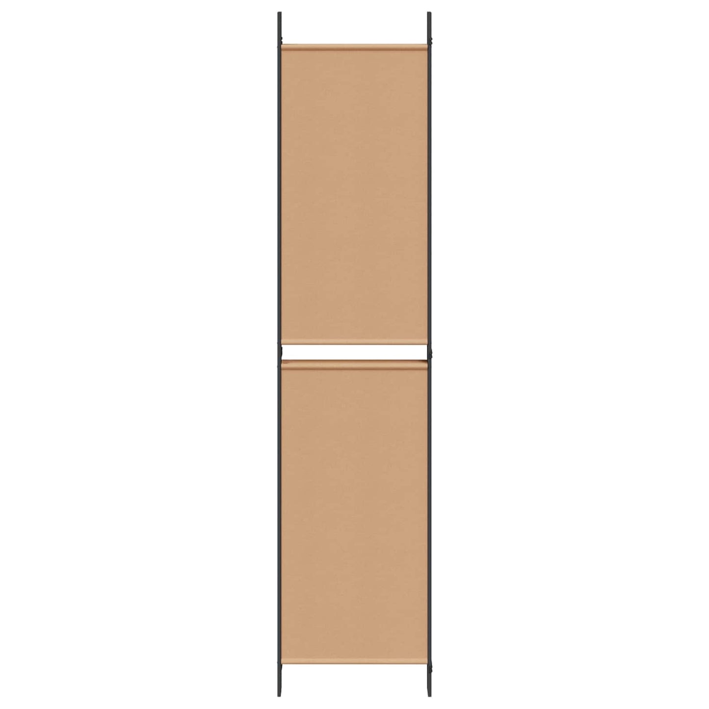Pannello Separatore a 5 Pannelli Beige 250 x 220 cm Tessuto | homemem39