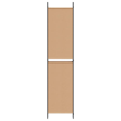 Divisore per Stanza a 6 Pannelli Beige 300 x 220 cm Tessuto | homemem39