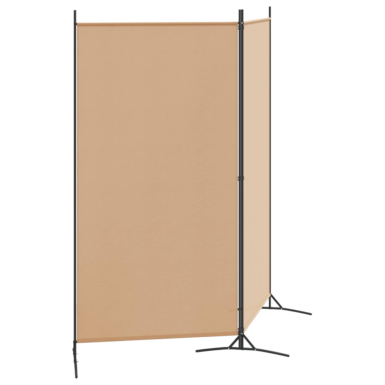 Divider Stanza a 2 Pannelli Beige 175 x 180 cm Tessuto | homemem39
