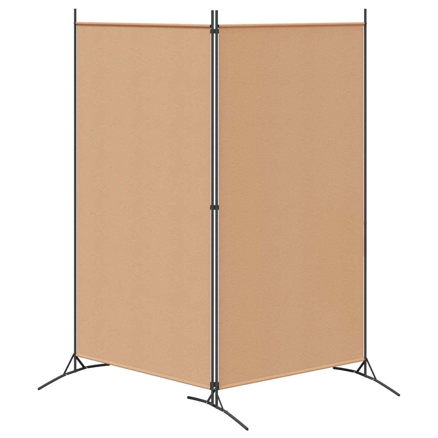 Divider Stanza a 2 Pannelli Beige 175 x 180 cm Tessuto | homemem39