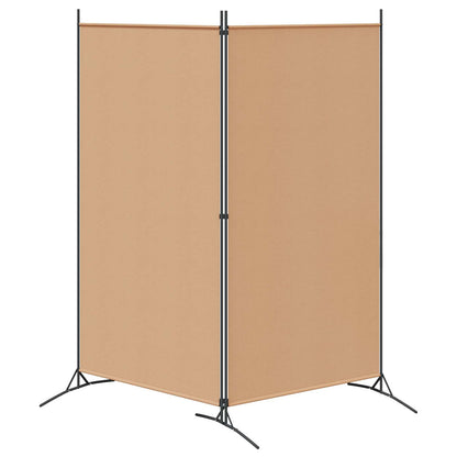 Divider Stanza a 2 Pannelli Beige 175 x 180 cm Tessuto | homemem39