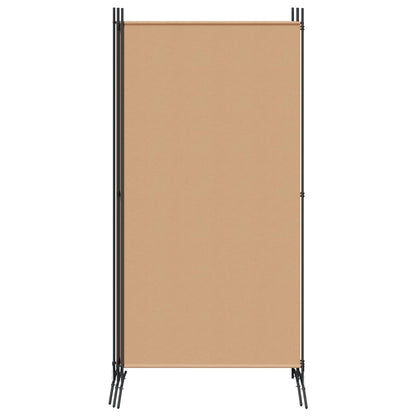 Paravento a 4 Pannelli Beige 346 x 180 cm Tessuto | homemem39