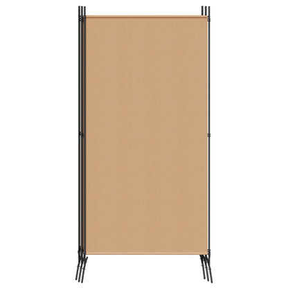 Paravento a 5 Pannelli Beige 433 x 180 cm Tessuto | homemem39
