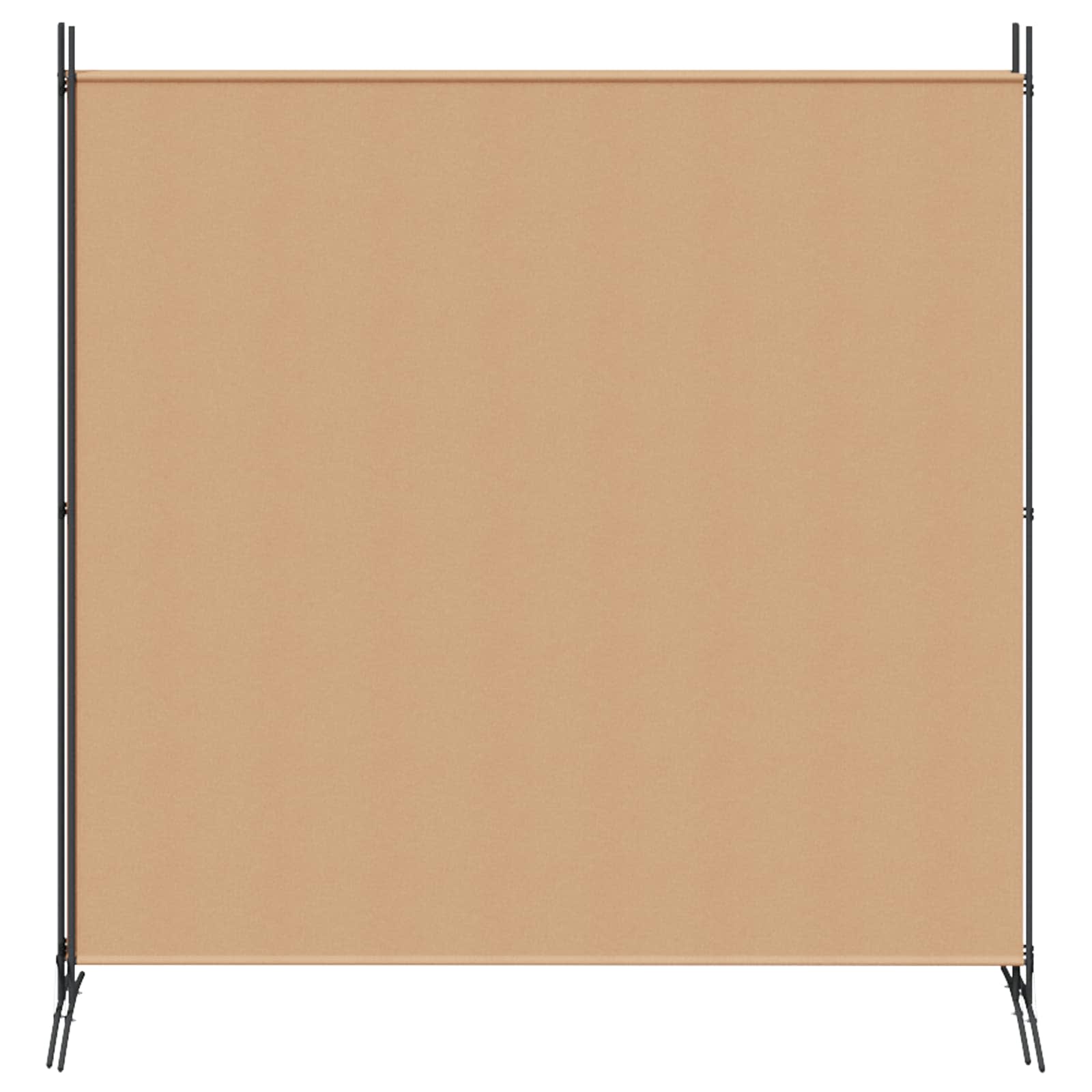 Paravento a 4 Pannelli Beige 525 x 180 cm Tessuto | homemem39