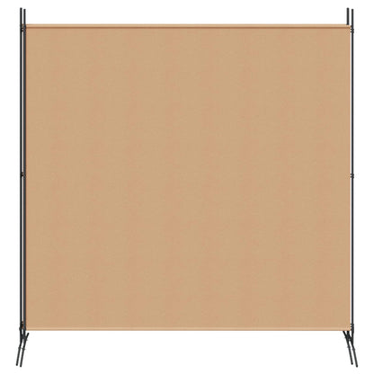 Paravento a 4 Pannelli Beige 525 x 180 cm Tessuto | homemem39