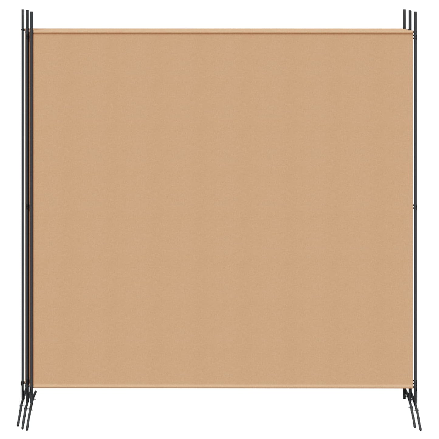 Paravento a 4 Pannelli Beige 698 x 180 cm Tessuto | homemem39