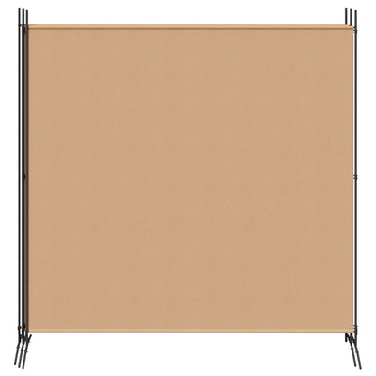 Paravento a 4 Pannelli Beige 698 x 180 cm Tessuto | homemem39