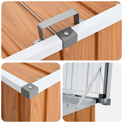 Scatola di Stoccaggio Esterno legno 150 x 101 x 91 cm | homemem39