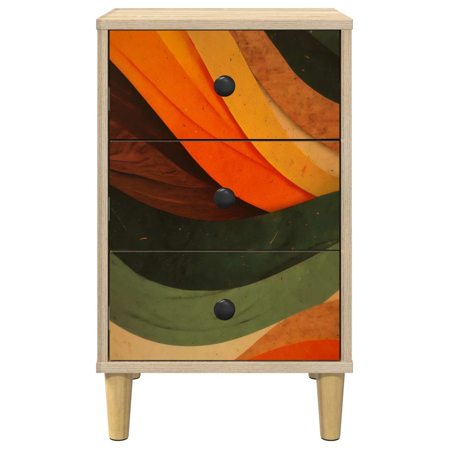 Armadio da Notte BONN Rovere Sonoma 36 x 33 x 60 cm | homemem39