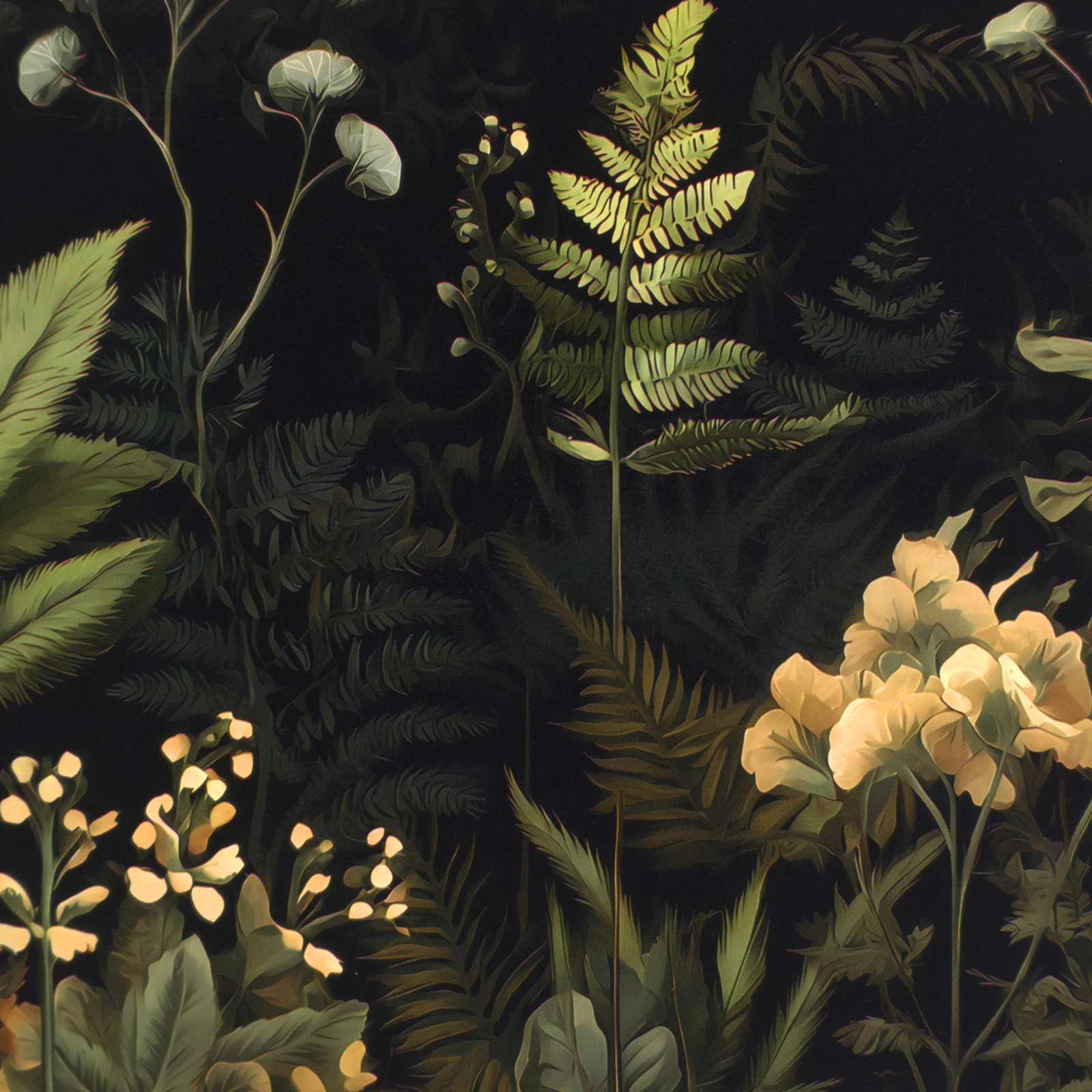 Cassettiera RHENEN Stampa tropicale 66 x 36,5 x 75 cm Sonoma | homemem39
