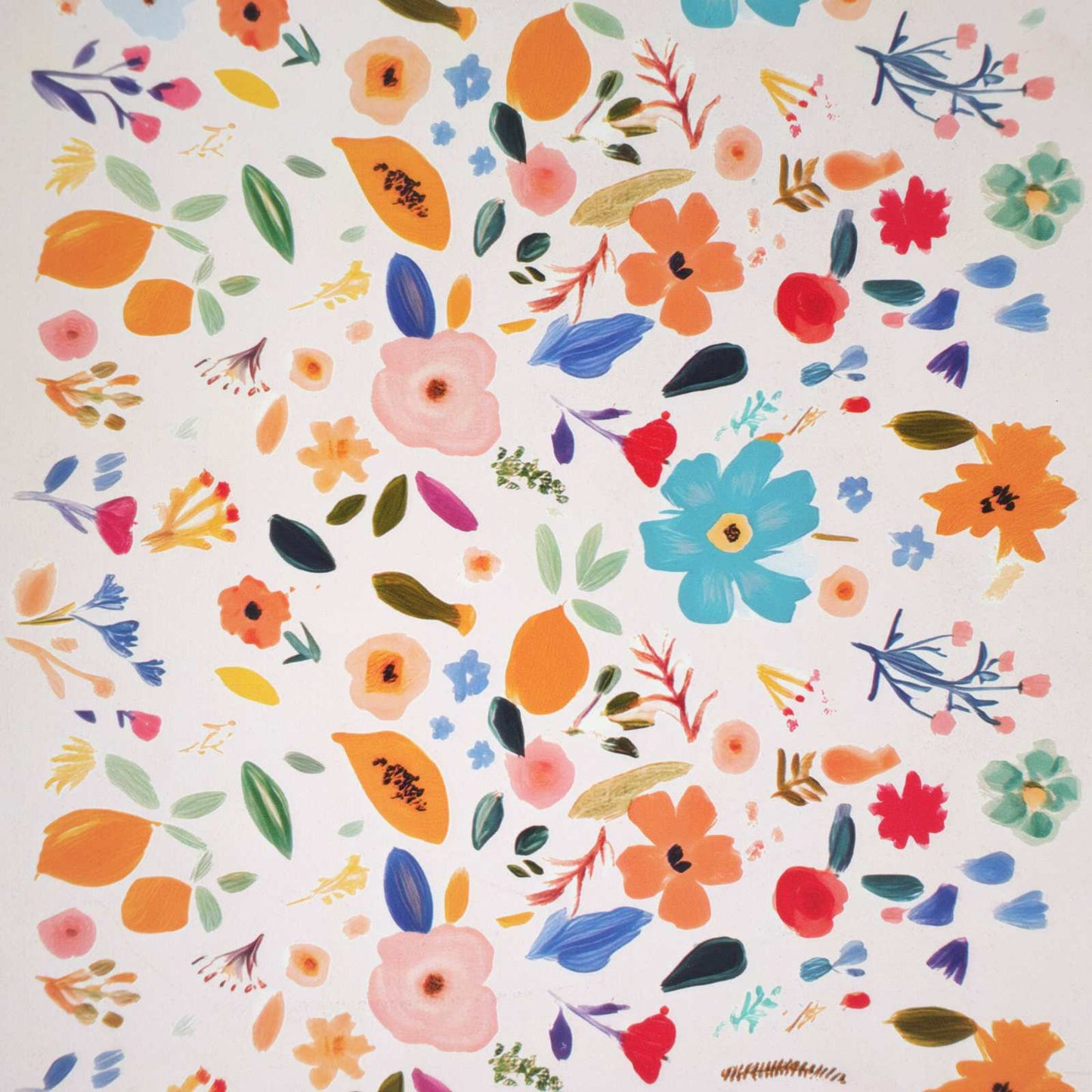 Cassettiera MAINZ Stampa floreale 66 x 36,5 x 75 cm Sonoma | homemem39