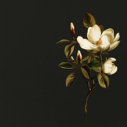 Cassettiera BREMEN Stampa di Magnolia 66 x 36,5 x 75 cm Sonoma | homemem39