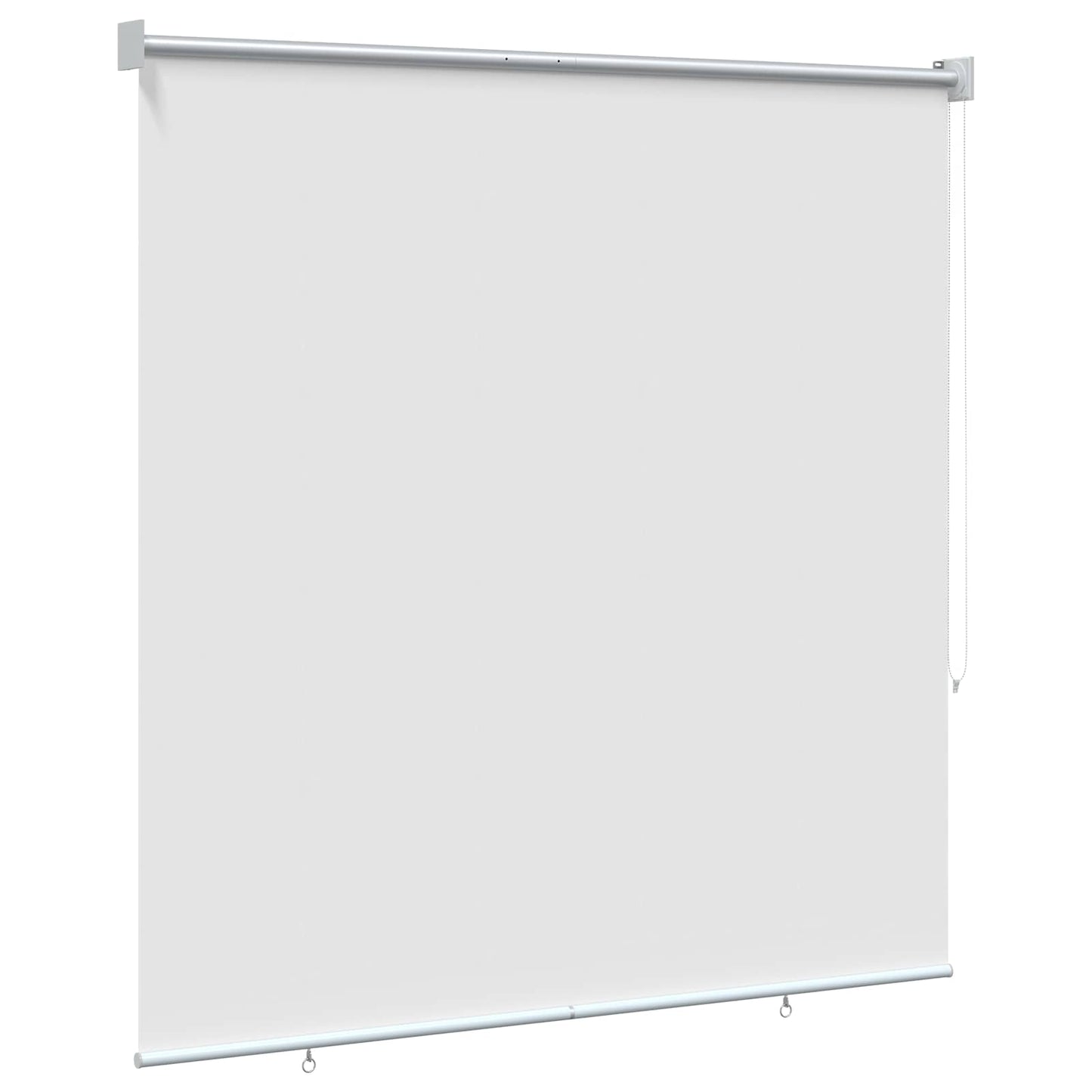 Tenda da sole a rullo con protezione UV Bianco Poliestere | homemem39