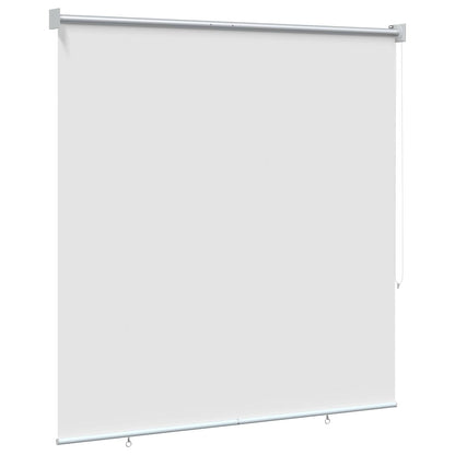 Tenda da sole a rullo con protezione UV Bianco Poliestere | homemem39