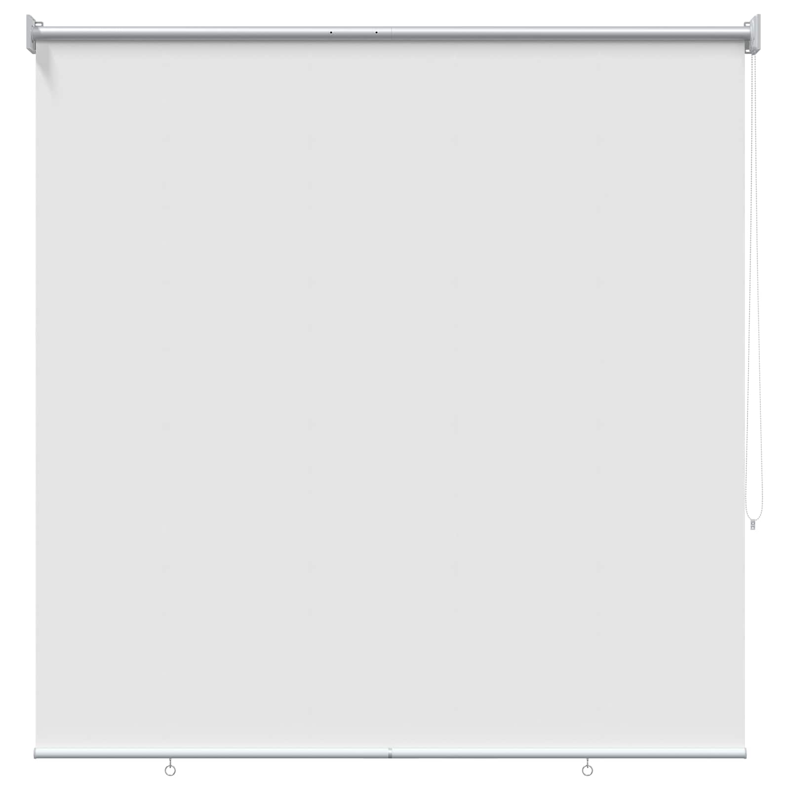 Tenda da sole a rullo con protezione UV Bianco Poliestere | homemem39