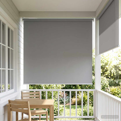 Tenda da sole a rullo con protezione UV Grigio Chiaro | homemem39